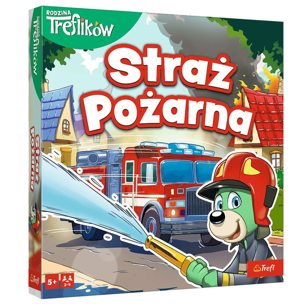 Trefl Treflik család Tűzoltóság kooperatív társasjáték – 02814