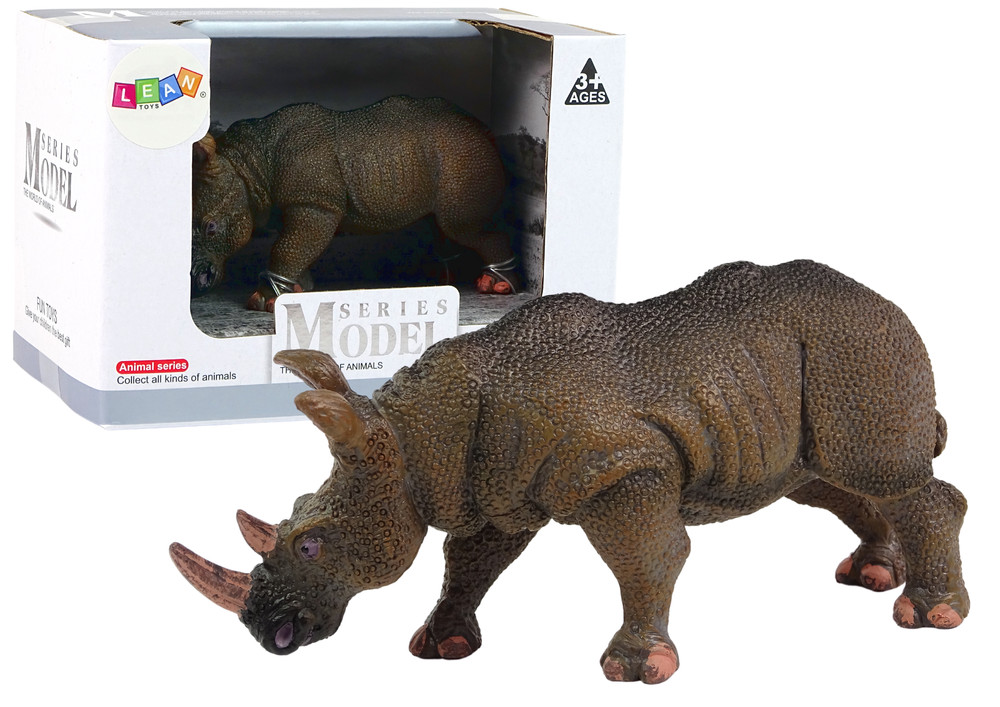 Orrszarvú gyűjtői állatfigura – Animals of the World
