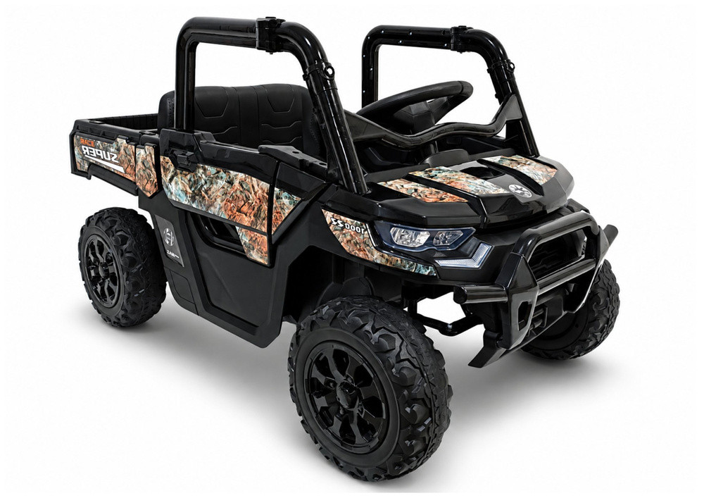 GTS2299-H 24 V 4x4 elektromos kisautó, fekete