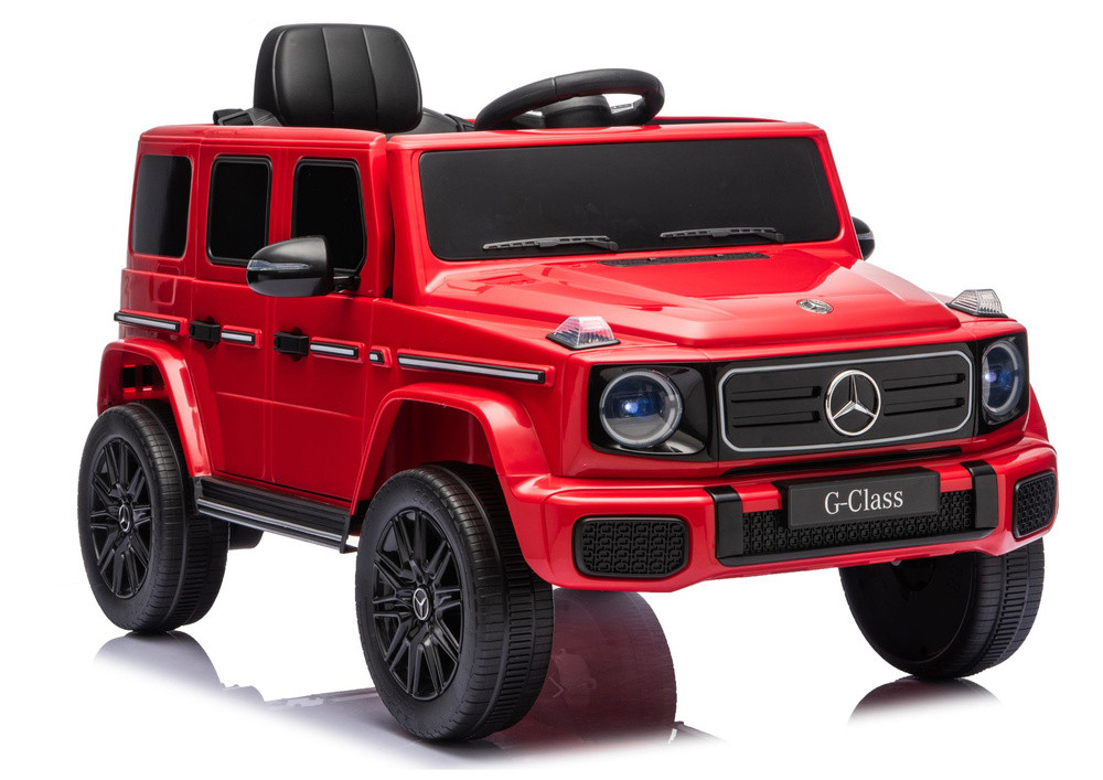 Mercedes G 2580 4×4 elektromos gyerekautó, 24 V, piros