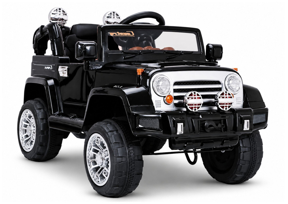 Jeep JJ245 akkumulátoros gyerekautó – fekete