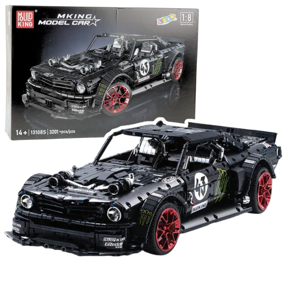 Mustang Hoonicorn V2 sportautó építőkészlet, 3201 részes