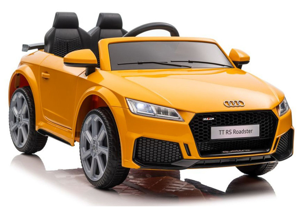 LEAN CARS Audi TT RS Roadster akkumulátoros gyerekautó – sárga