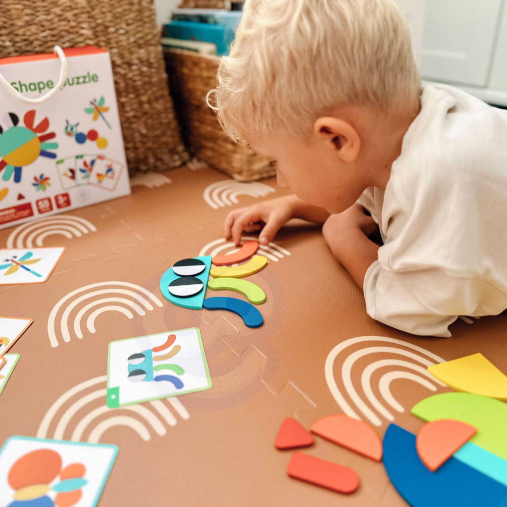 WOOPIE GREEN FSC fa Montessori mentaakirakó 40 feladattal, 55 részes