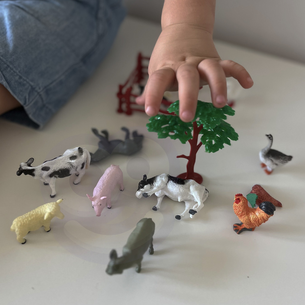 WOOPIE Farm figurák készlet 14 db.
