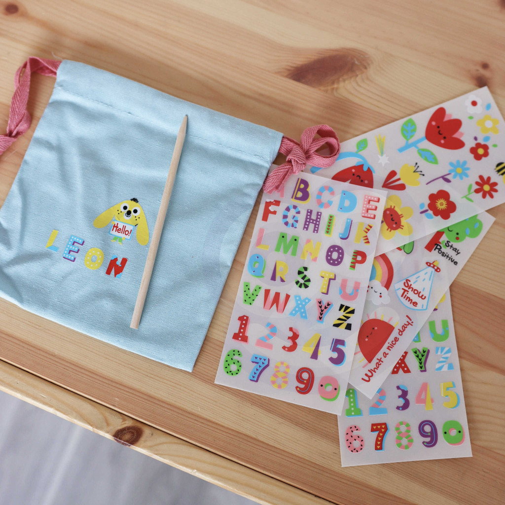 WOOPIE ART&FUN varázstáska-dekoráló kreatív készlet több menta 109 elemmel, 5 darabos csomag
