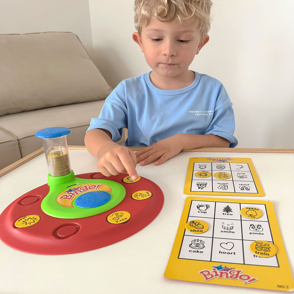 WOOPIE Bingo Match Chips családi társasjáték