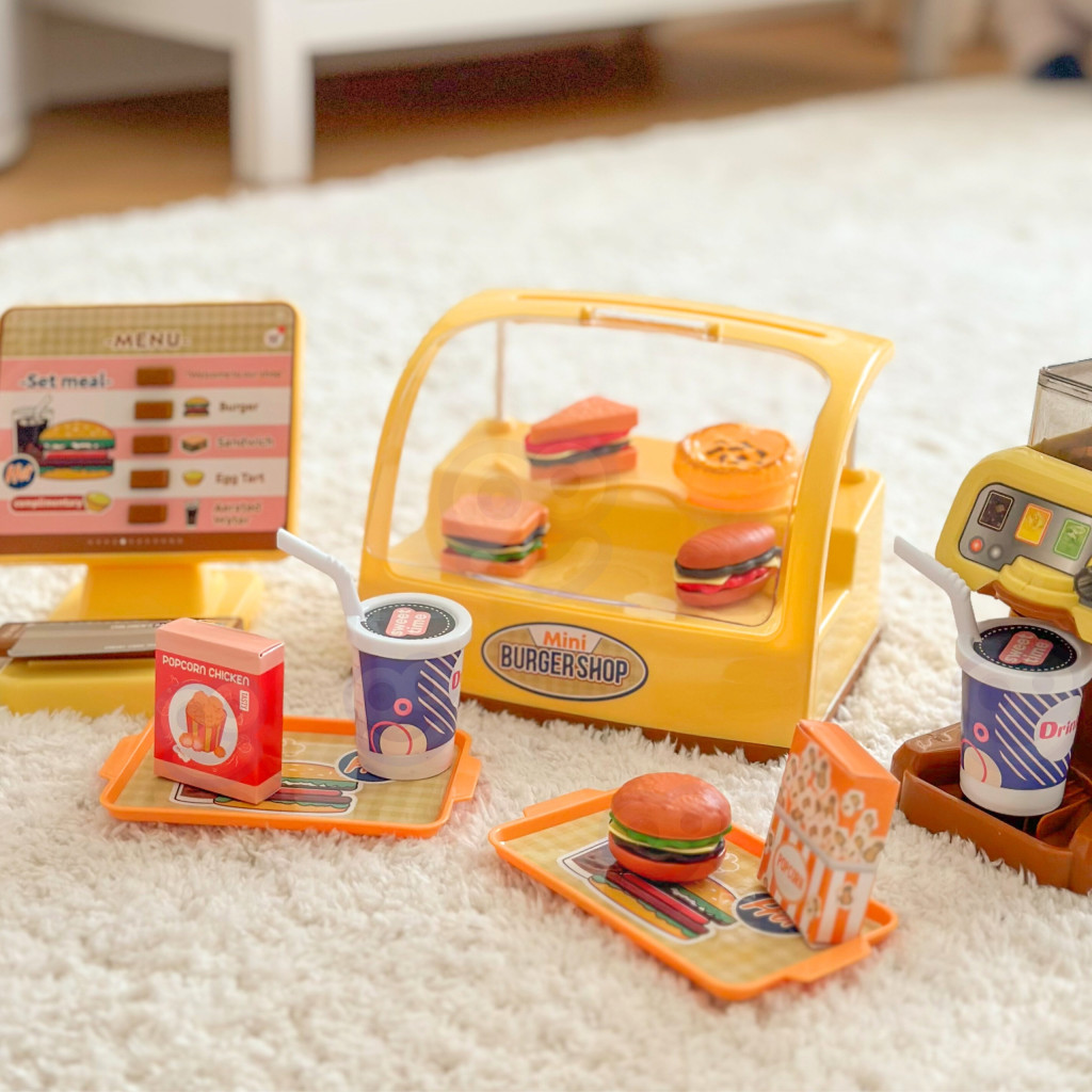 WOOPIE Shop Étterem Gyorsétterem Burgerbolt "BIG hamburgerkészlet