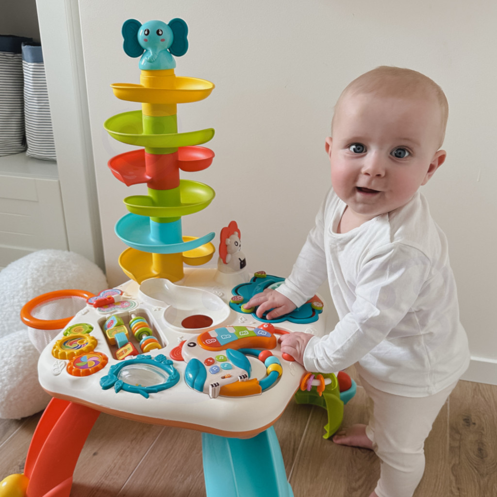 WOOPIE BABY interaktív fejlesztőasztal