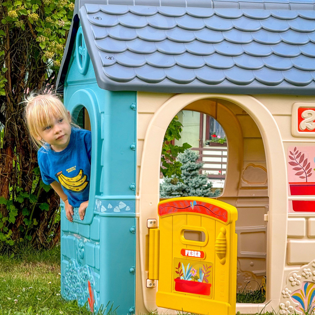 FEBER Casual kerti játszóház postaládával