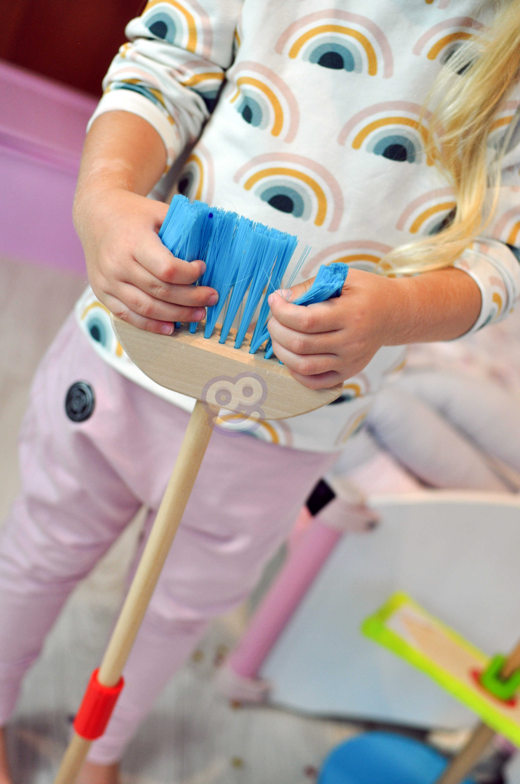 TOOKY TOY Fa tisztítókészlet gyerekeknek 6 db.