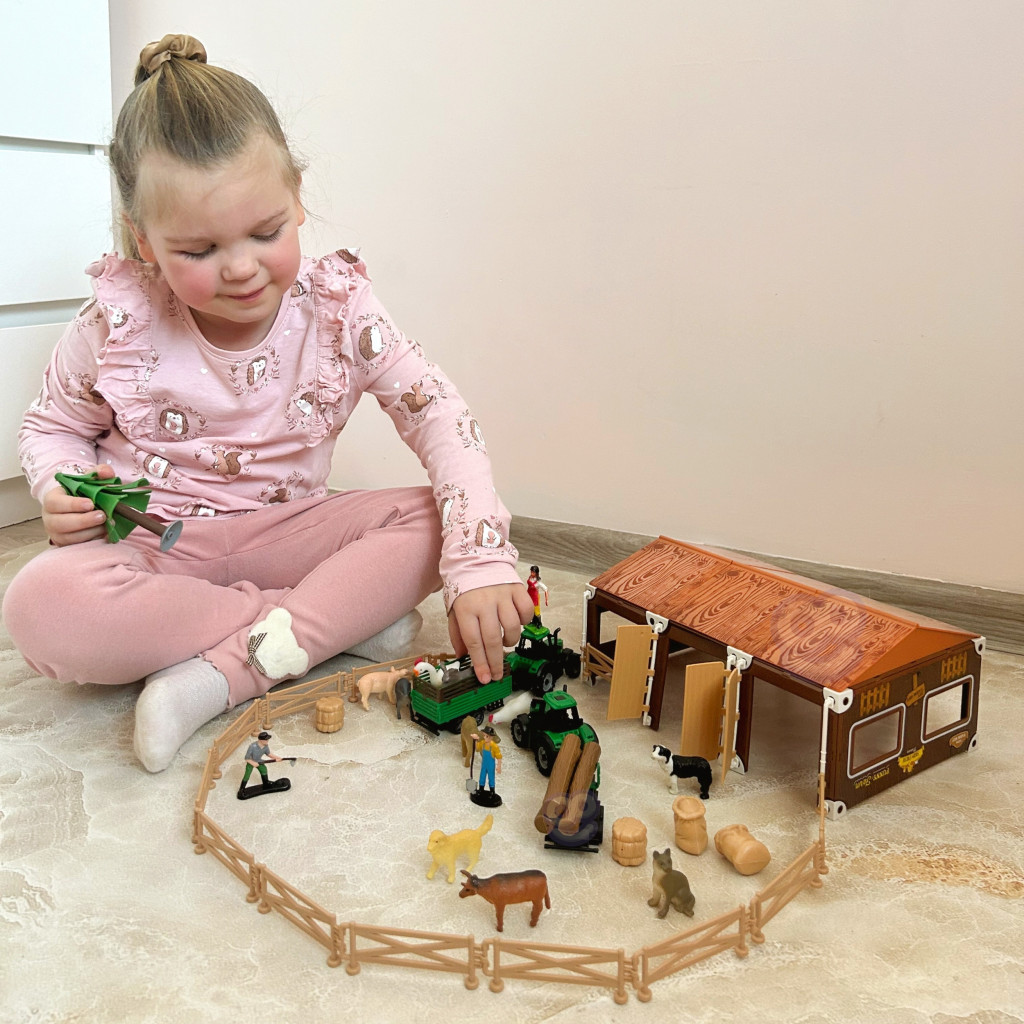WOOPIE kis gazda XL Farm figurák
