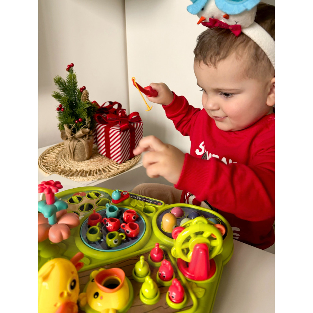 WOOPIE BABY interaktív 8 az 1-ben Montessori fejlesztőasztal