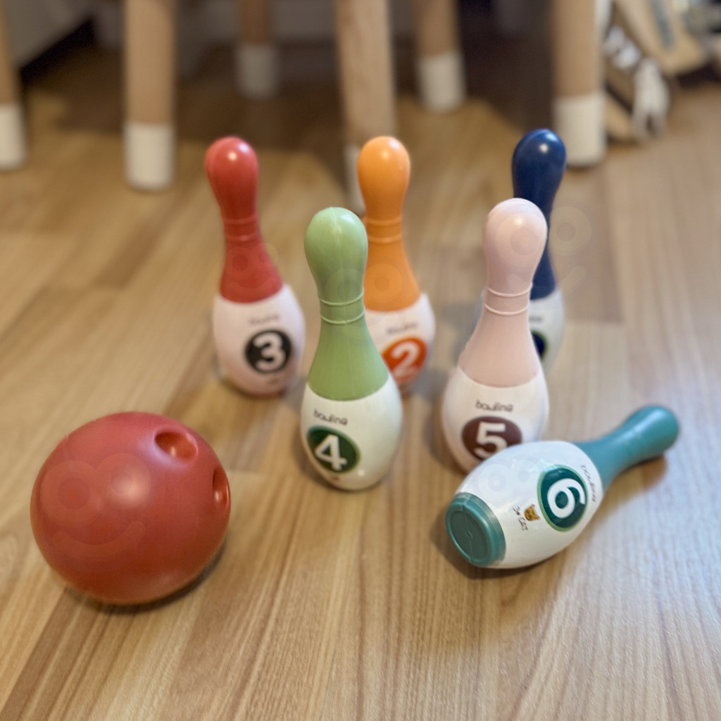 WOOPIE Színes bowling gyerekeknek számok