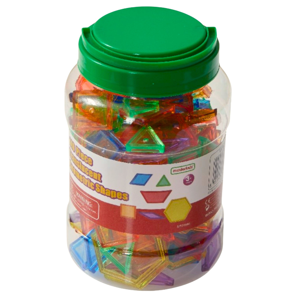 MASTERKIDZ Montessori tangram- és mozaikkészlet – 140 elem