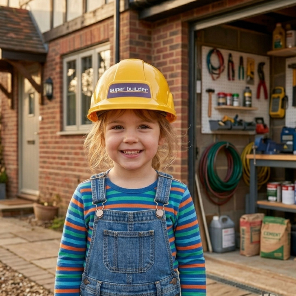 FALK Super Builder sárga gyereksisak