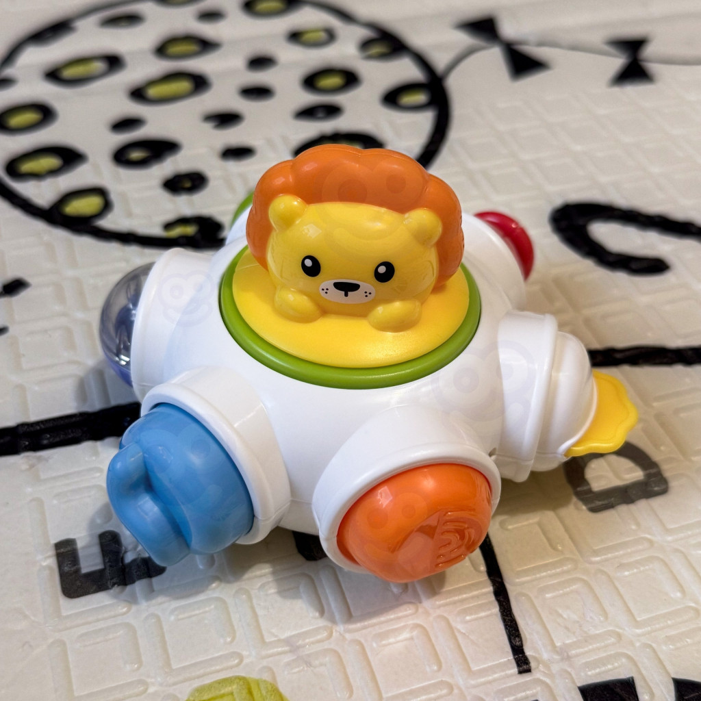 WOOPIE BABY űrrakéta foglalkoztató szenzoros fejlesztőkocka, 18 hónapos kortól