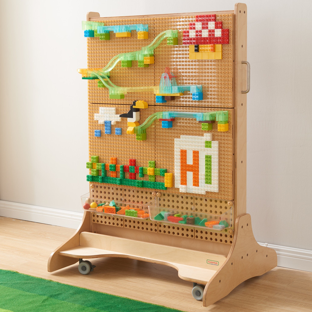 MASTERKIDZ STEM építőkocka készlet 563 db + 4 panelbetét