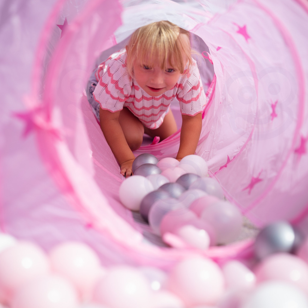 WOOPIE 3 az 1-ben sátor Princess Palace XXL House Tunnel száraz medence