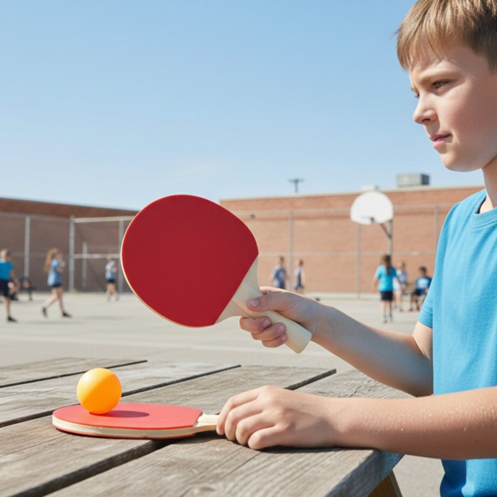 WOOPIE pingpongütő-készlet, 3 labdával