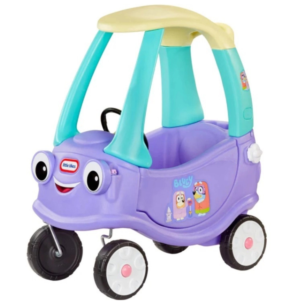 Little Tikes Cozy Coupe Bluey lábbal hajtható autó