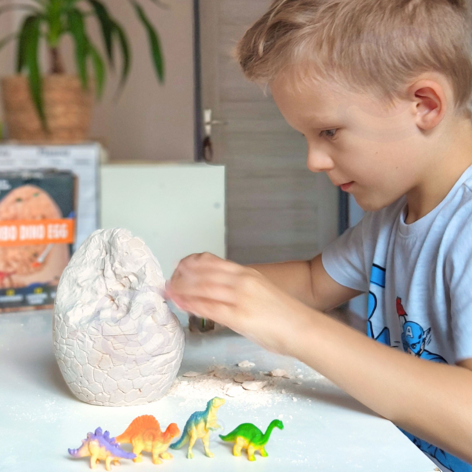 WOOPIE dinoszaurusz tojás ásó régész készlet 12 dinoszaurusz feltárásához