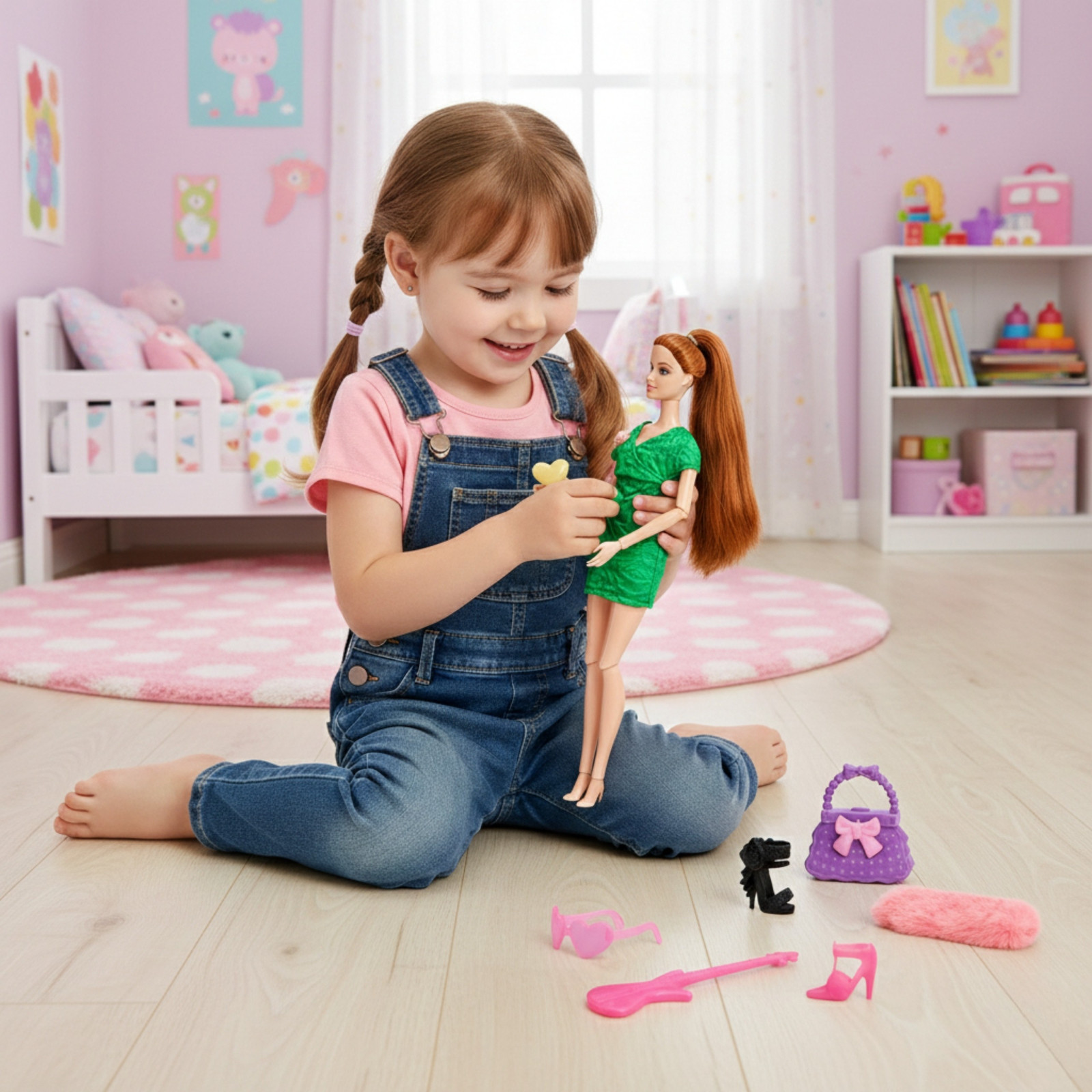 WOOPIE ROYAL Emi divatbaba, 30 cm, 12 meglepetéssel