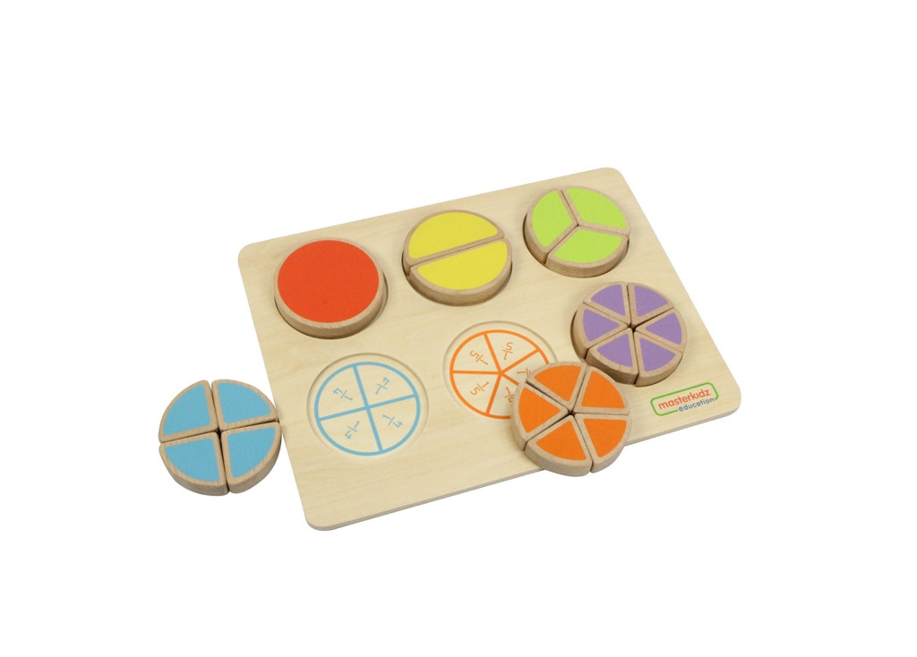 MASTERKIDZ fa matematikai kirakó – törtek
