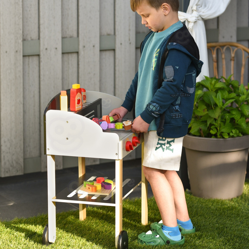 WOOPIE GREEN Fa Grill Nyársak Zöldség Tartozékok 24 db.