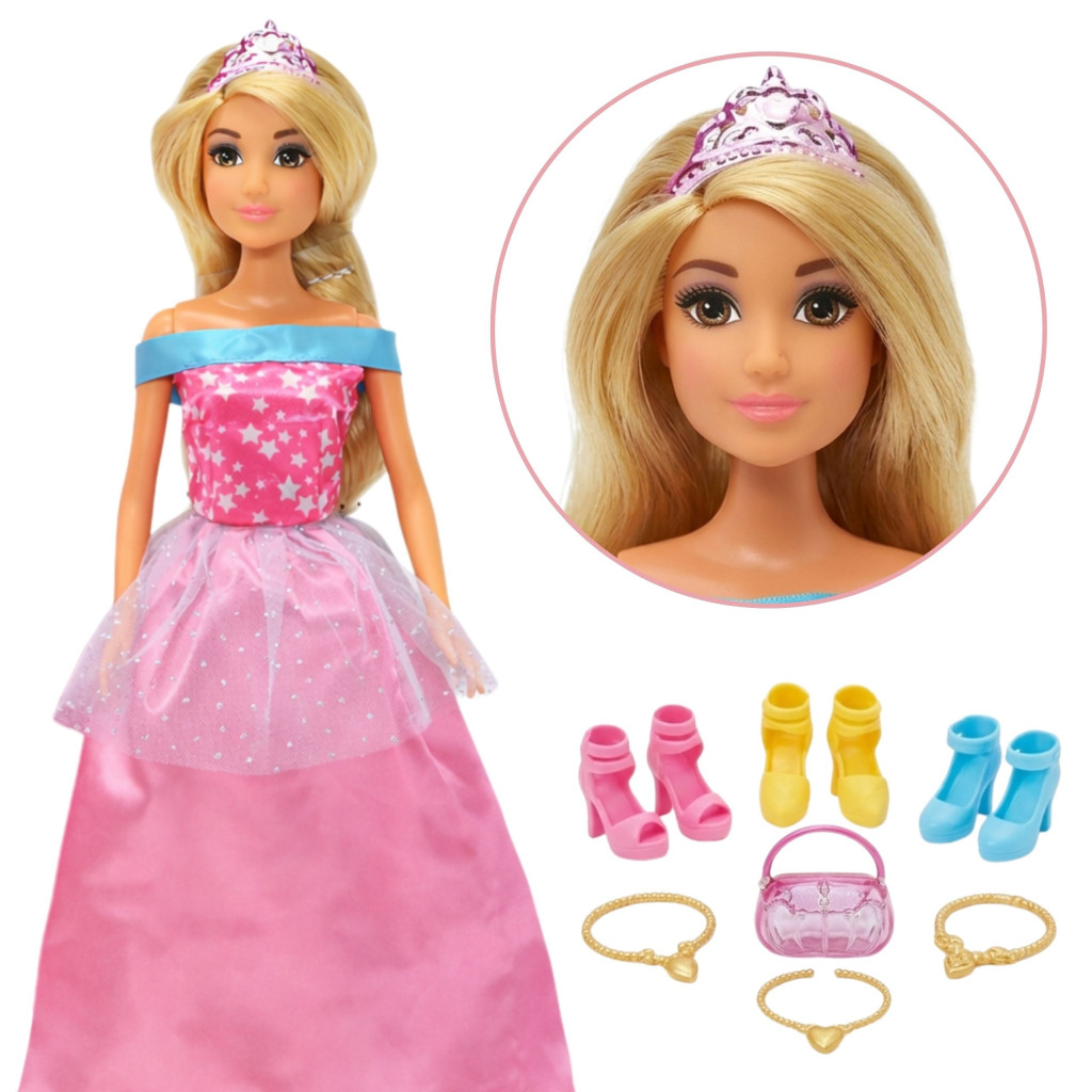 Woopie Royal Anlily baba 5 váltóruhával és báli kiegészítőkkel