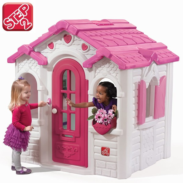 STEP2 Sweetheart Playhouse szívmintás kerti játékház