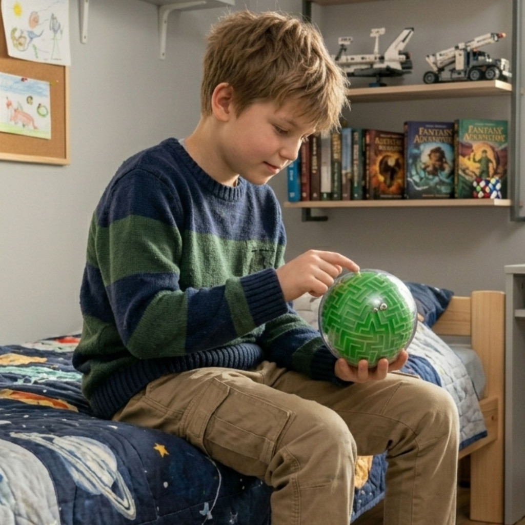 WOOPIE Green Ball 3D labirintus ügyességi játék Amaze Ball