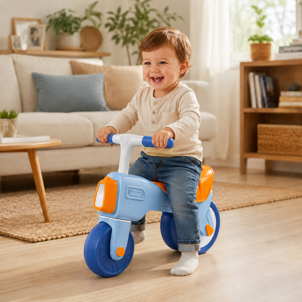WOOPIE Huanger zenélő-világító lábbal hajtható motor