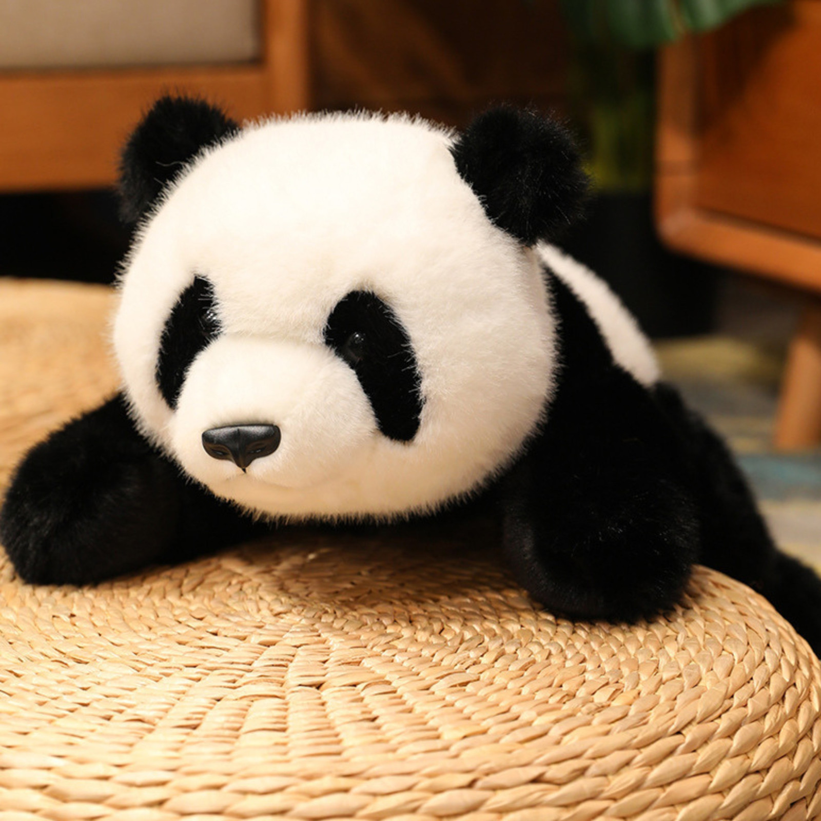 WOOPIE súlyozott plüss panda, 65 cm, 1 kg