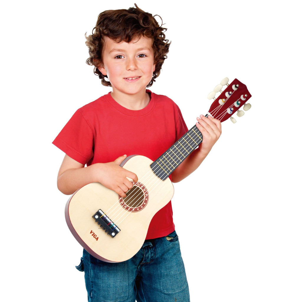 VIGA fa gitár gyerekeknek, natúr, 21 colos, 6 húros