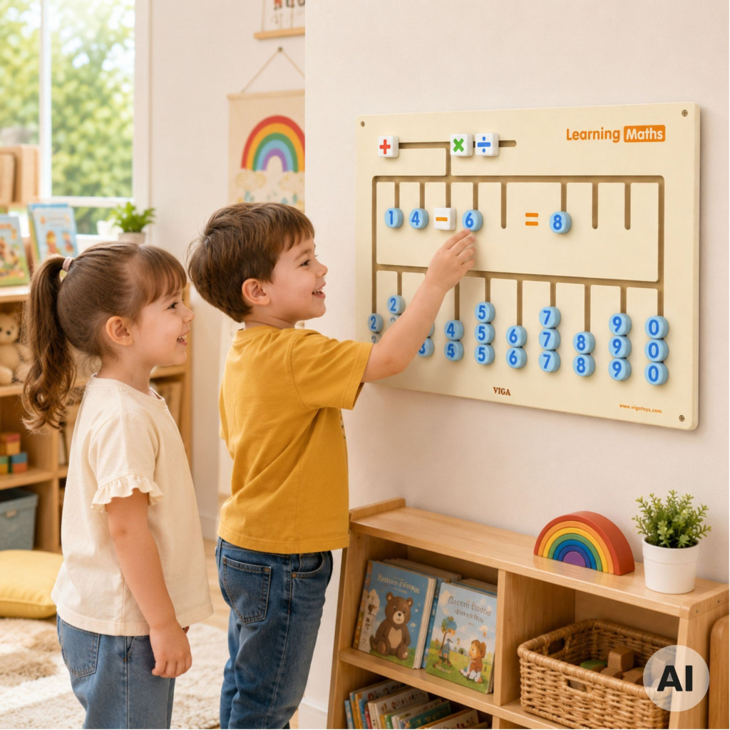 VIGA érzékelőtábla az FSC Montessori tanúsítvány megtanulásához