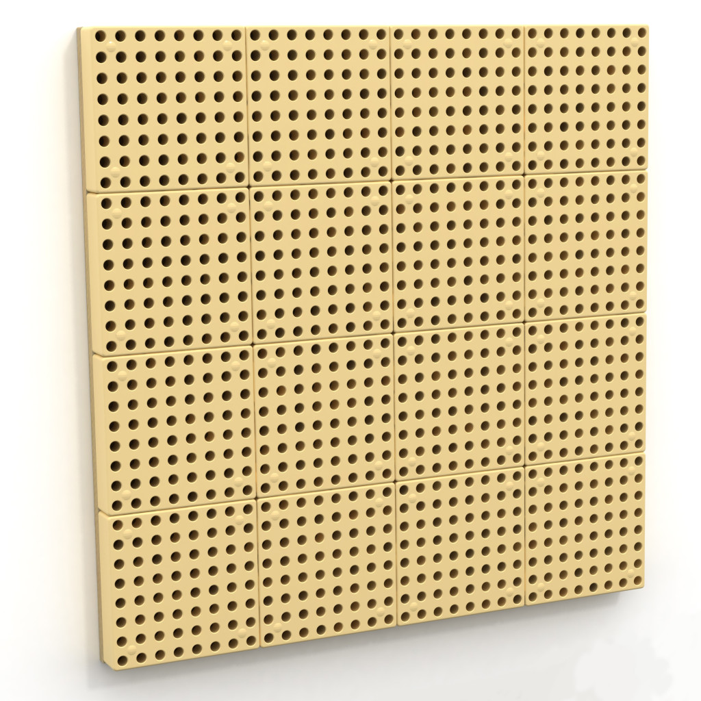 MASTERKIDZ STEM kreatív tudományos falpanel + rögzítőpanel, 80 × 80 cm
