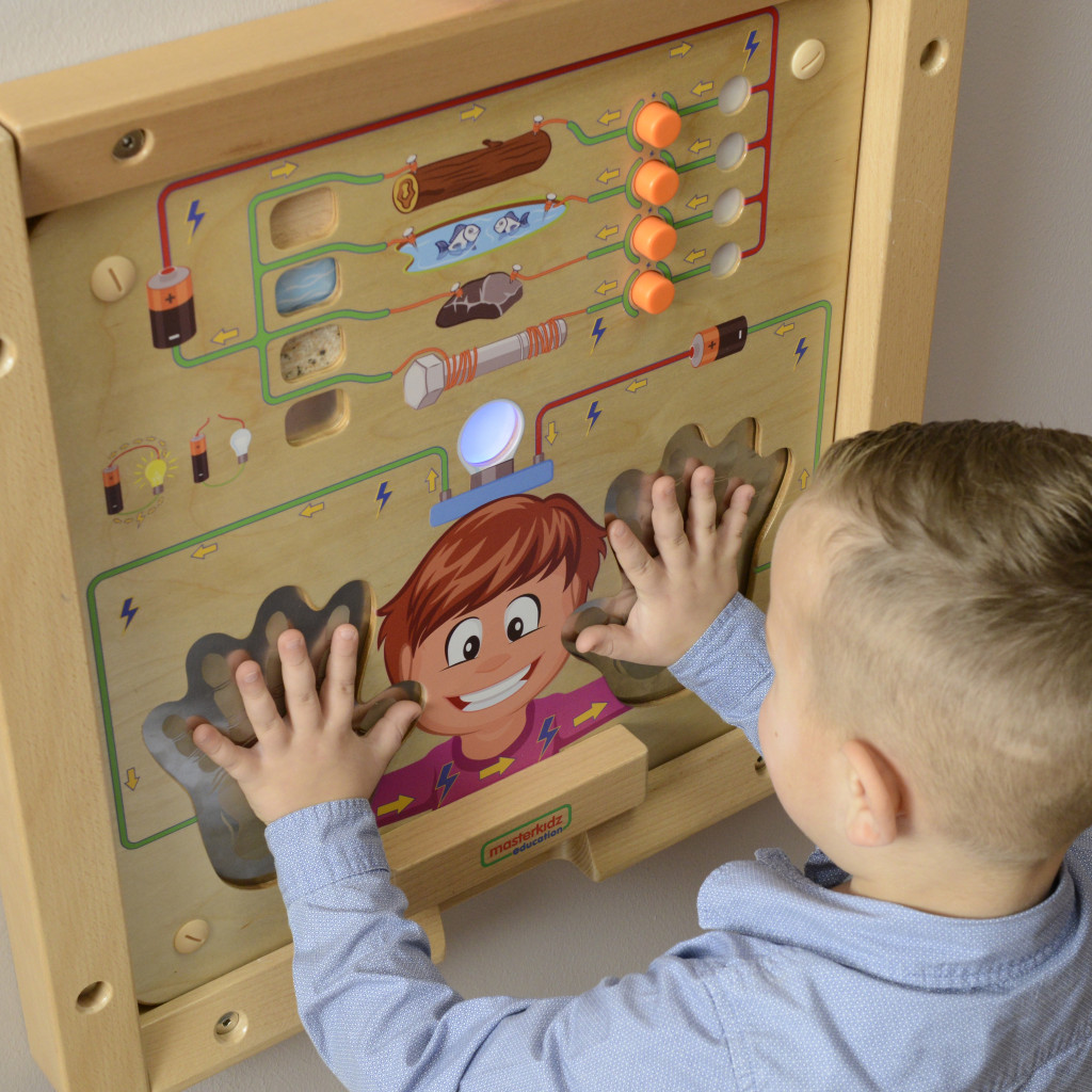 MASTERKIDZ elektromos vezetőképesség-kísérlet oktatótábla