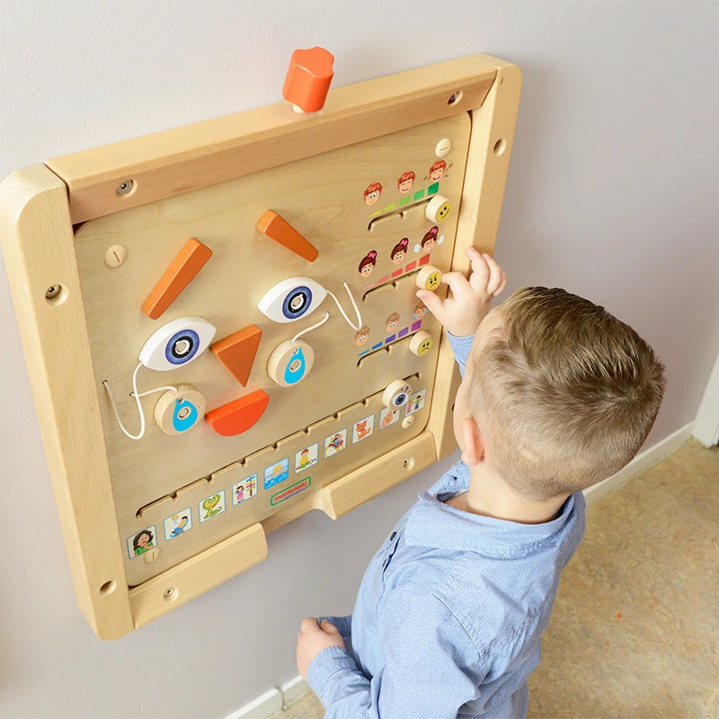 MASTERKIDZ Hogyan érzed magad? Montessori érzelmi oktatótábla