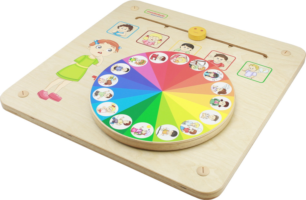 MASTERKIDZ érzelmek felismerését és kezelését segítő Montessori oktatótábla