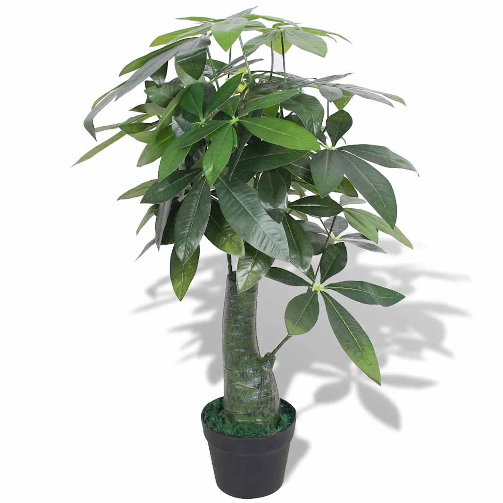 Művadkakaó virágcseréppel 85 cm zöld