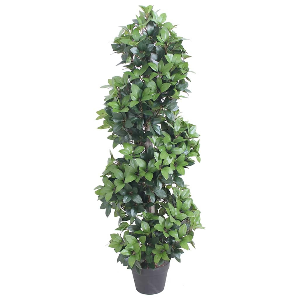 Zöld, cserepes műbabérfa 150 cm
