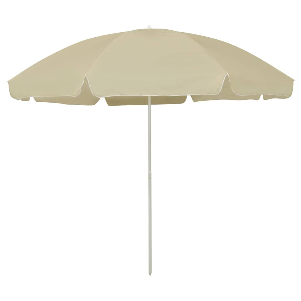 Homoksárga strandnapernyő 300 cm