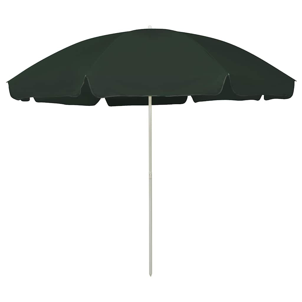 Zöld strandnapernyő 300 cm