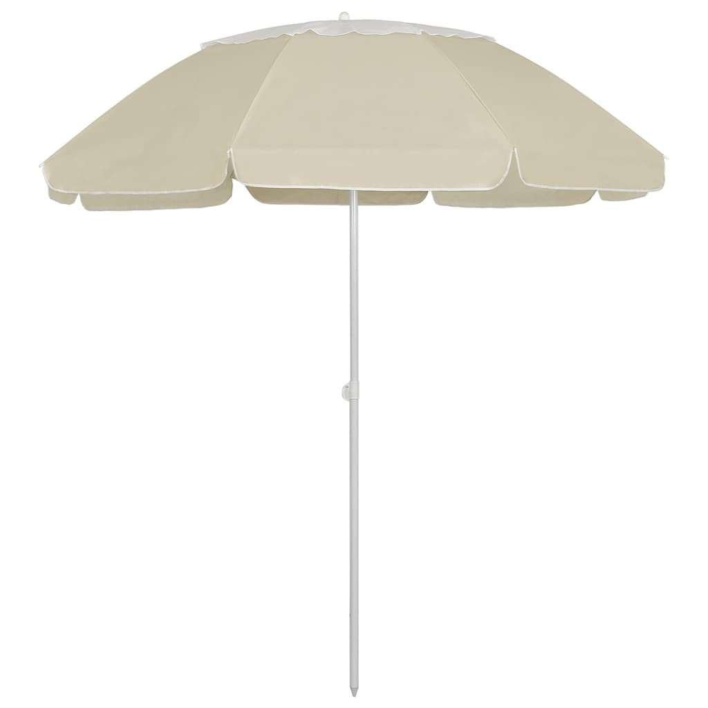Homoksárga strandnapernyő 300 cm