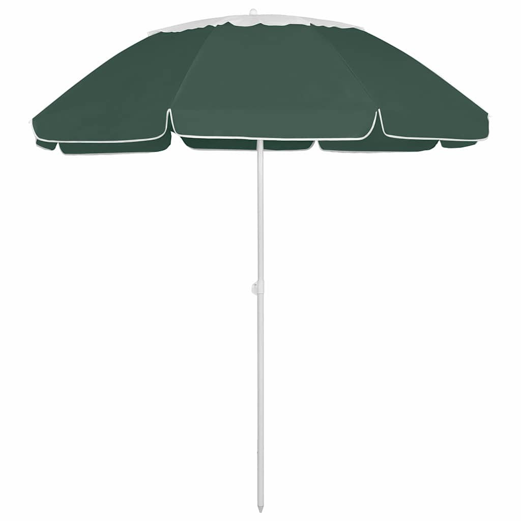 Zöld strandnapernyő 300 cm