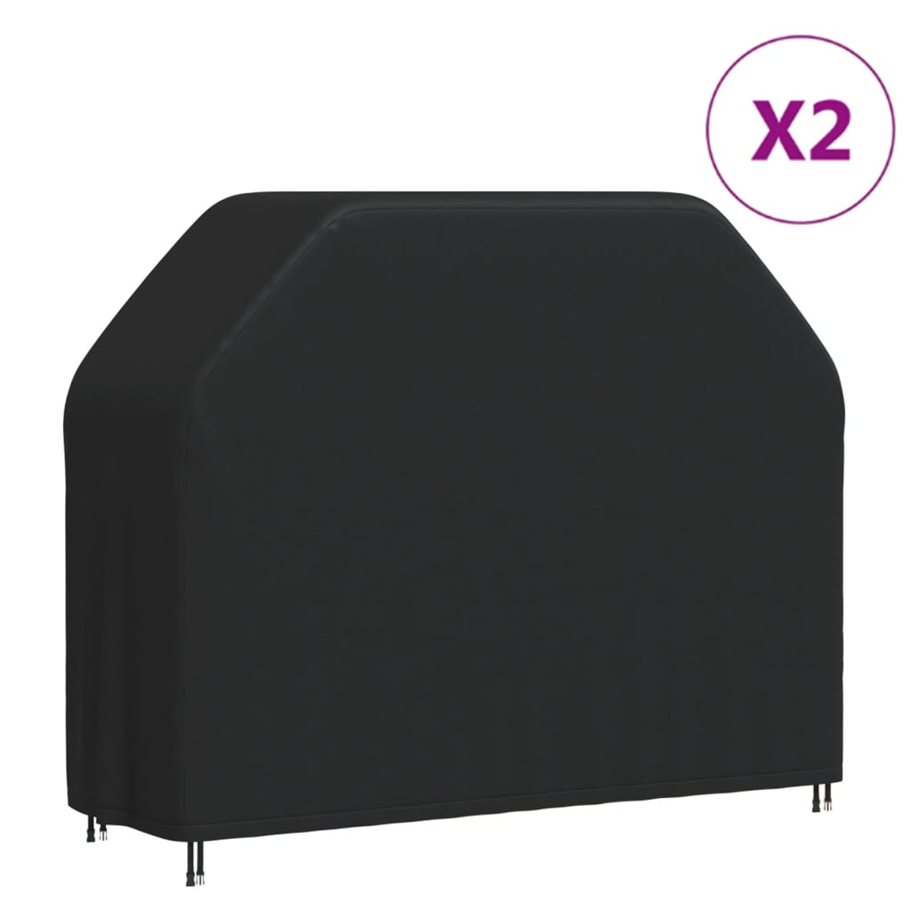 2 db 420D oxford-szövet grillezőhuzat 162x61x112 cm