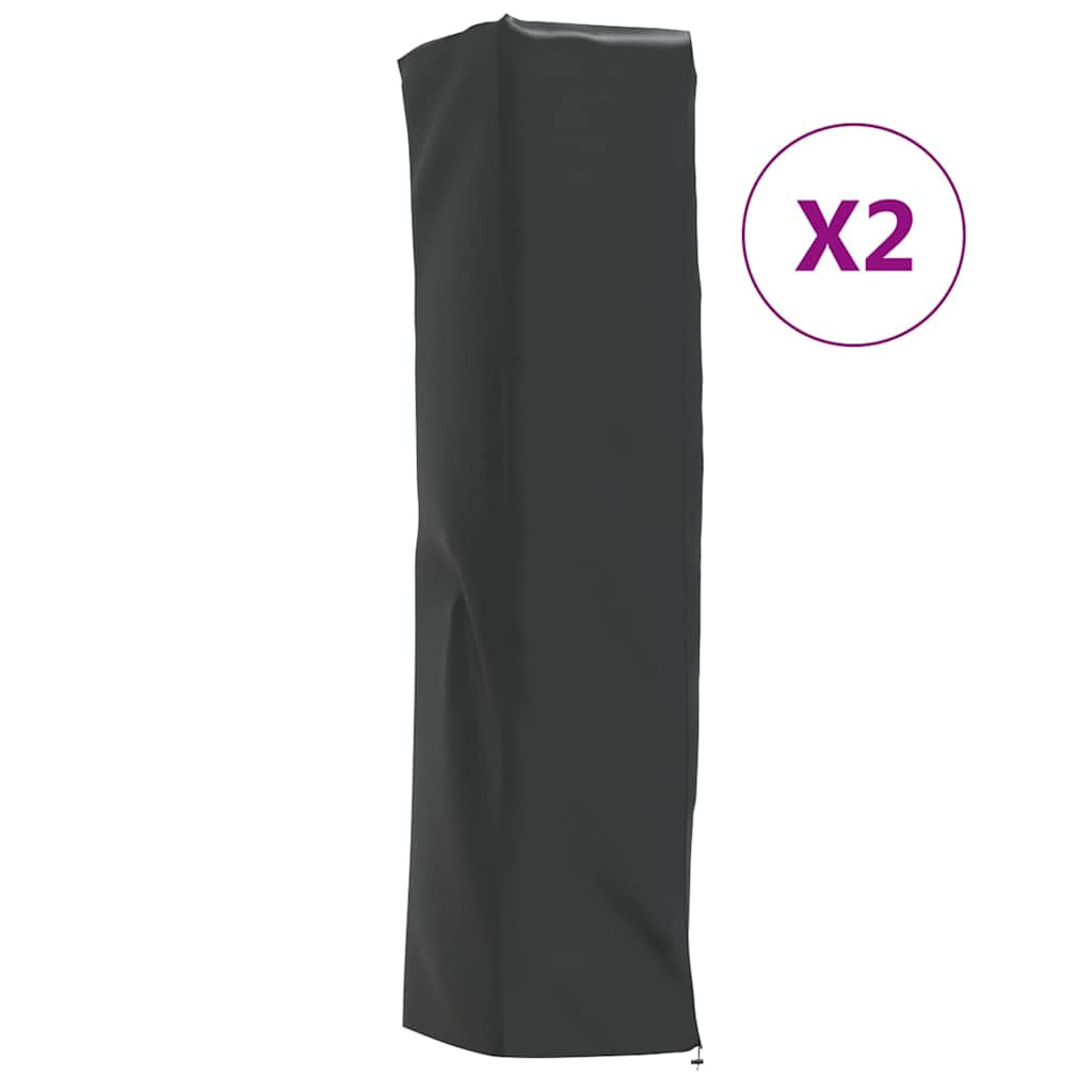 2 db 420D oxford-szövet fűtőkészülék huzat 58x58x228 cm