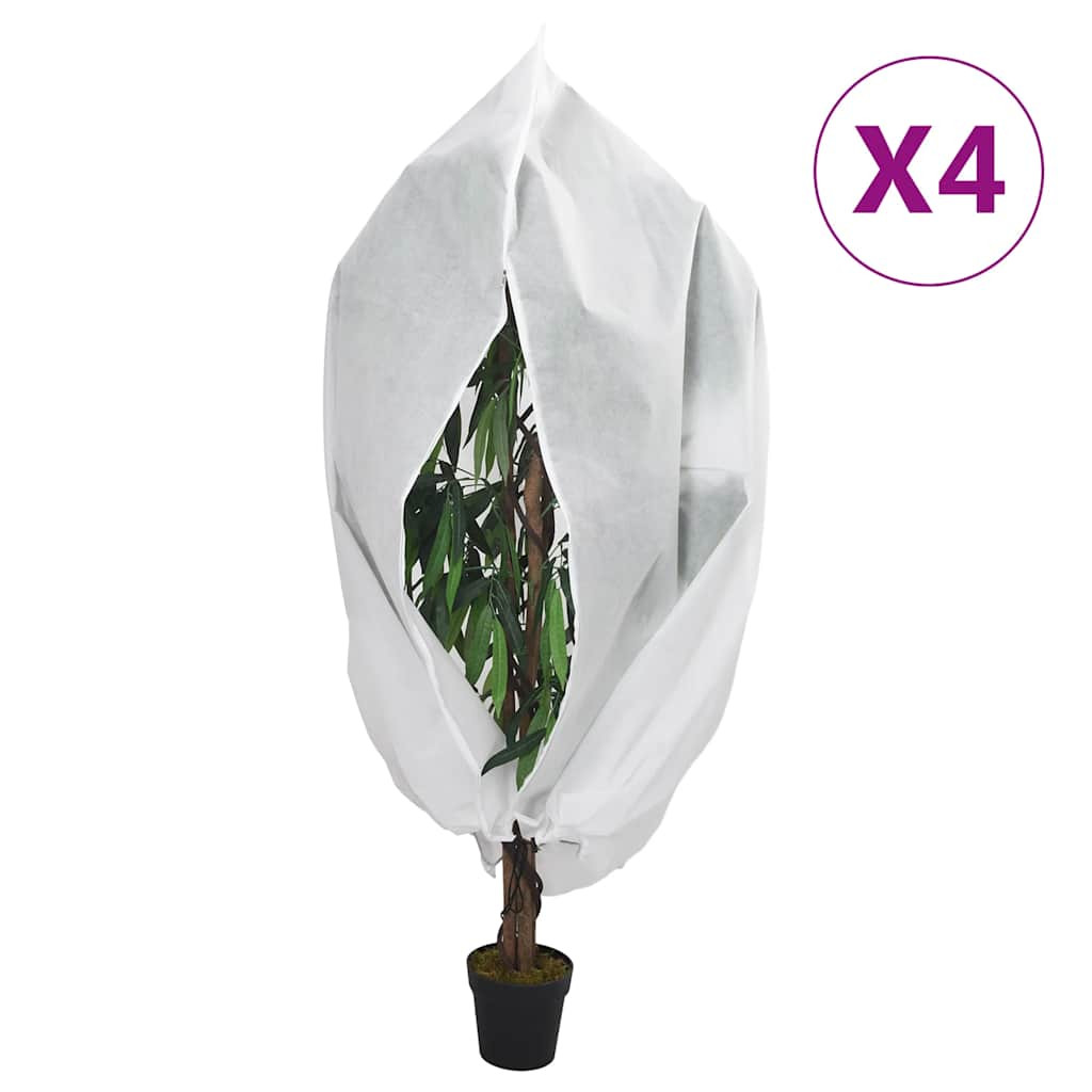 4 db növényvédő huzat cipzárral 70 g/m² 3,14 x 2,5 m