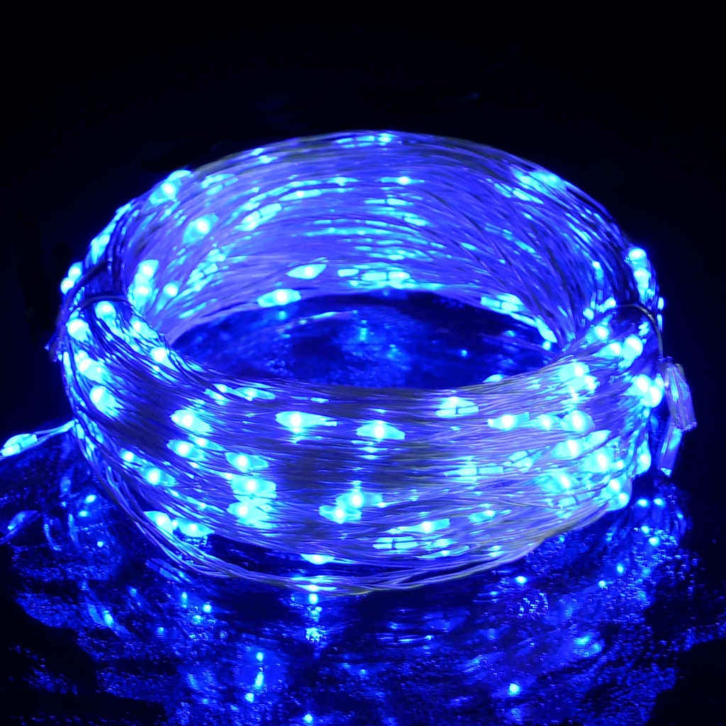 Kék fényű LED-szalag 300 LED-el 30 m